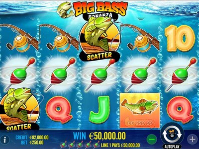 Хит дня Big Bass Bonanza — RTP 96.0%