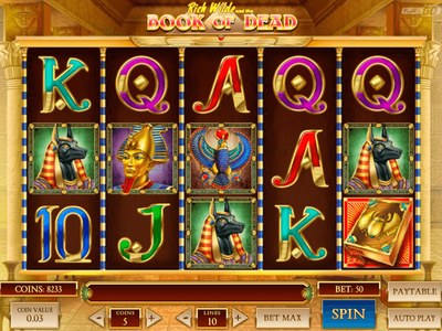 Игровой автомат Book Of Dead — Play'n GO