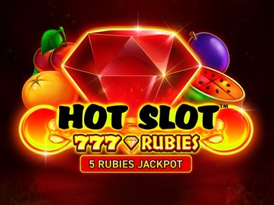 Игровой автомат Hot Slot 777 Rubies производителя Wazdan