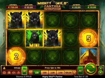 Игровой аппарат Mighty Wild Panther от Wazdan